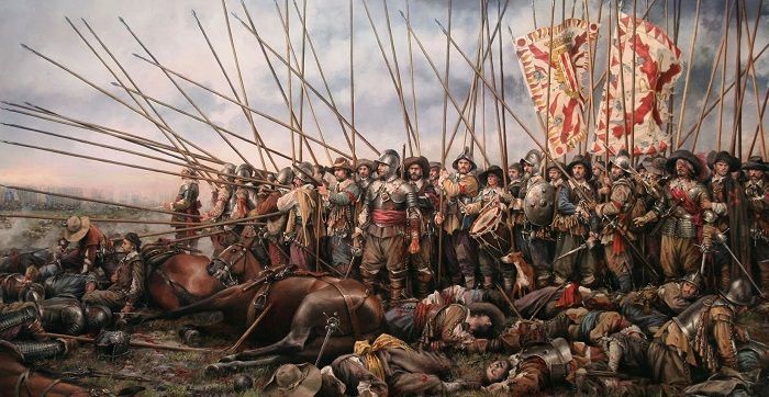 Batalla_de_rocroi_por_Augusto_Ferrer-Dalmau