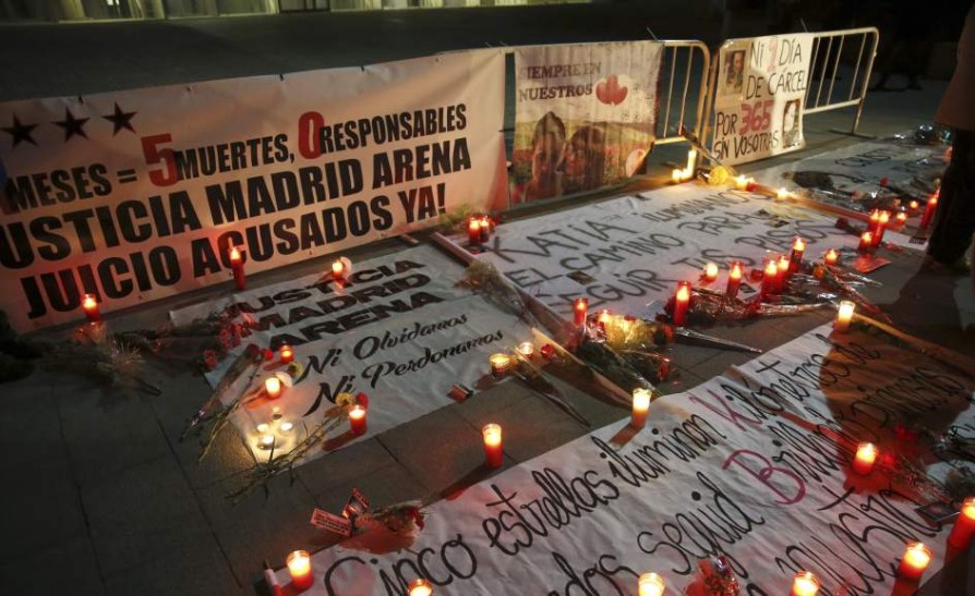 Muertes en Madrid Arena
