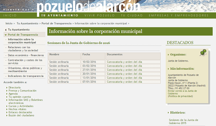 Junta Gobierno