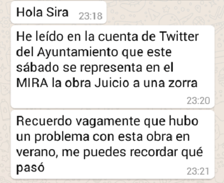 Juicio a una zorra